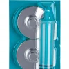 Adapter próżniowy w kolorze niebieskim - dł. 6 cm