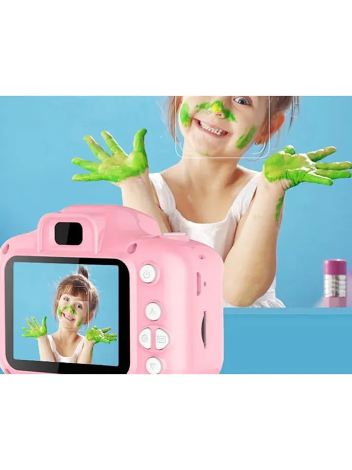 Aparat "EasyClick" w kolorze jasnoróżowym - 6+