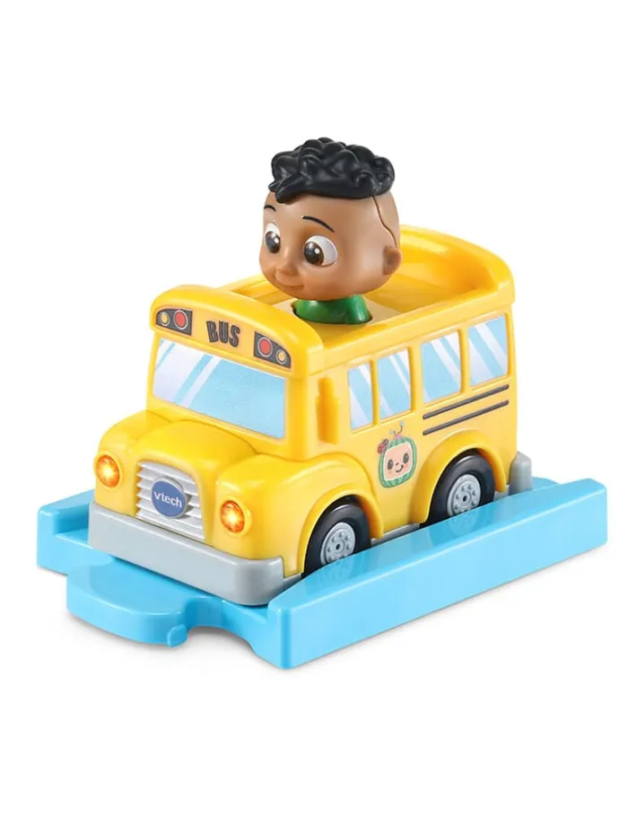 Autobus szkolny "Tut Tut Baby Flitzer - CoComelon" w kolorze żółtym - 18 m+