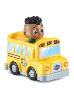 Autobus szkolny "Tut Tut Baby Flitzer - CoComelon" w kolorze żółtym - 18 m+