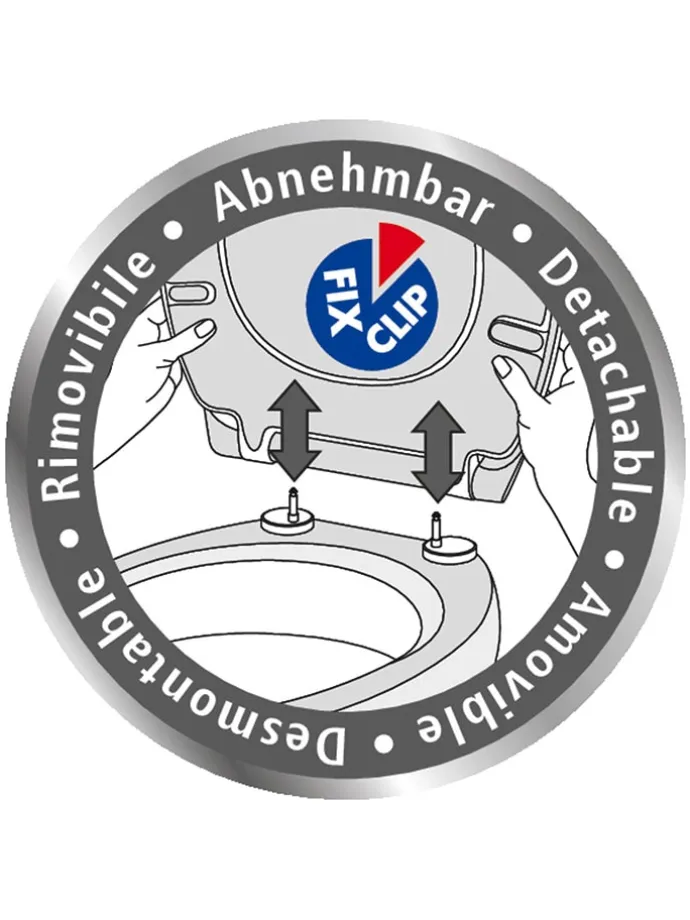 Automatyczna deska WC "Bellevue" w kolorze czarnym
