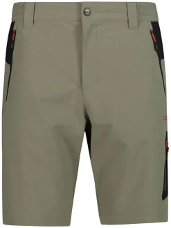 Bermudy funkcyjne w kolorze khaki