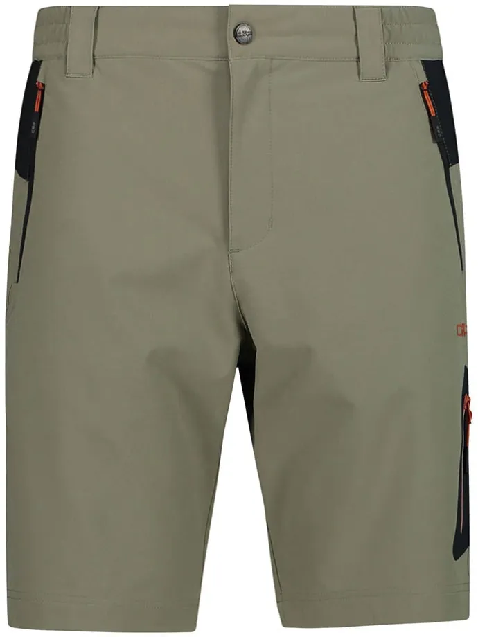 Bermudy funkcyjne w kolorze khaki