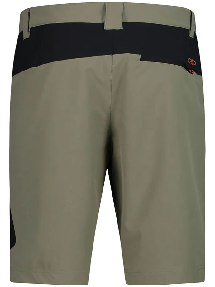 Bermudy funkcyjne w kolorze khaki