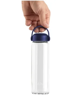 Bidon "Fuori" w kolorze granatowym - 540 ml