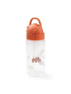 Bidon "Happy clouds" w kolorze pomarańczowym - 350 ml