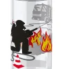 Bidon "Kids Tritan" w kolorze czarnym - 500 ml