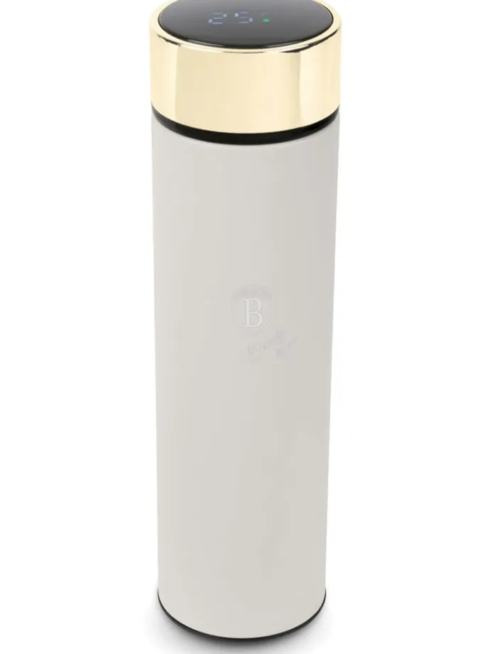 Bidon LED w kolorze kremowym - 500 ml