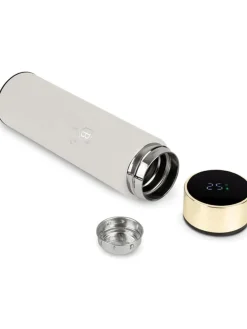 Bidon LED w kolorze kremowym - 500 ml