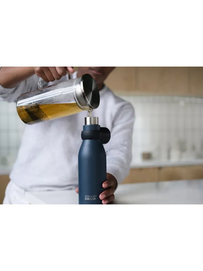 Bidon "Loop" w kolorze granatowym - 500 ml
