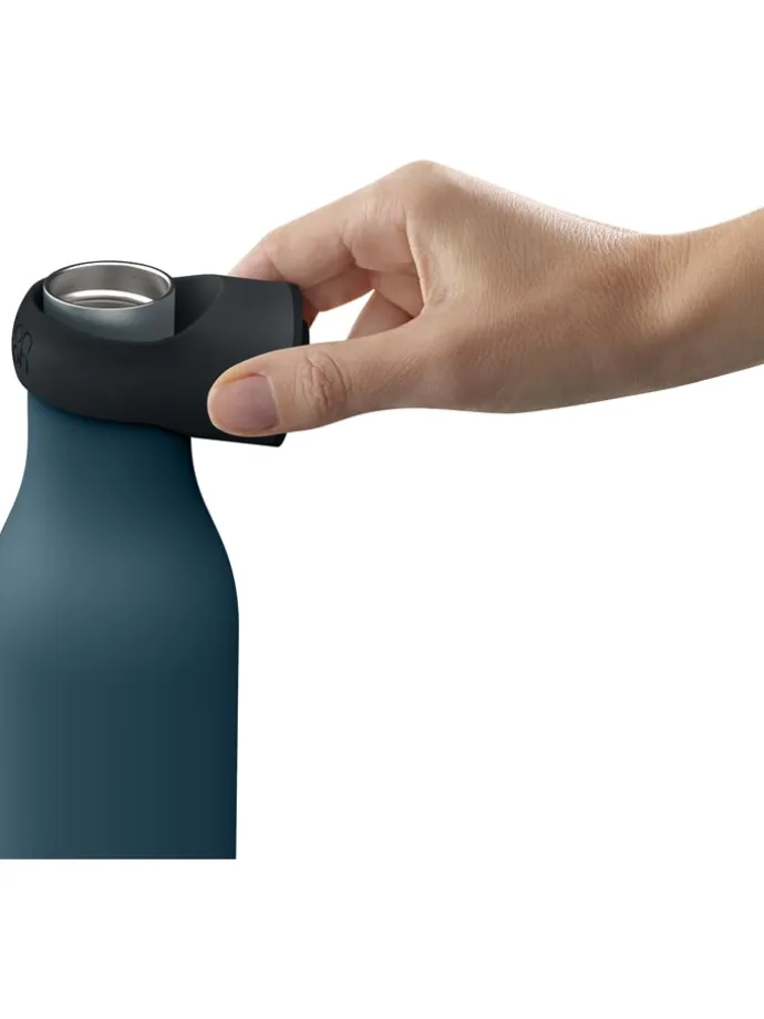 Bidon "Loop" w kolorze granatowym - 500 ml