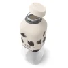 Bidon "Positive M" w kolorze kremowo-czarnym - 500 ml