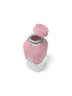 Bidon ''Positive S'' w kolorze jasnoróżowym - 330 ml