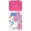 Bidon "Świnka Peppa" w kolorze jasnoróżowym - 430 ml