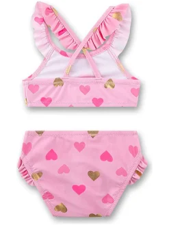Bikini w kolorze jasnoróżowo-różowym