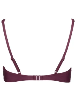 Biustonosz bikini w kolorze bordowym