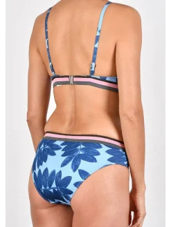Biustonosz bikini w kolorze niebieskim