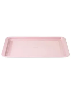 Blacha w kolorze jasnoróżowym do pieczenia - 43 x 28 cm