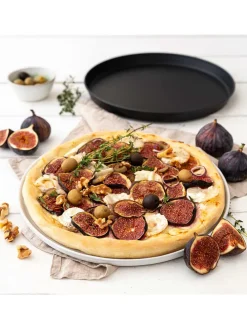 Blachy (2 szt.) "Special Countries" w kolorze czarnym na pizzę - Ø 28 cm