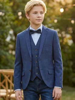 Blezer - Regular fit - w kolorze niebieskim