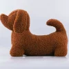 Blokada "Dachshund" w kolorze brązowym do drzwi - 35 x 23 x 13 cm