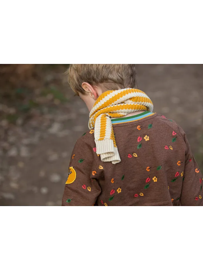 Bluza "Falling Leaves" w kolorze jasnobrązowym