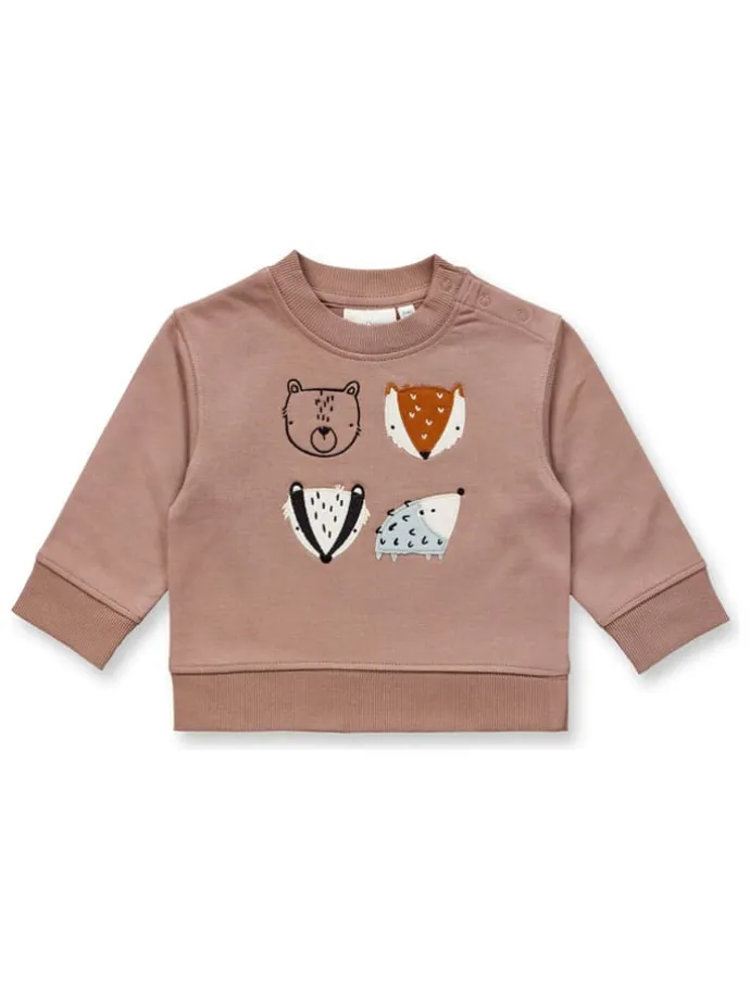 Bluza "Roonay" w kolorze jasnobrązowym
