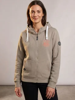Bluza w kolorze beżowo-szarym