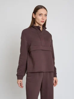 Bluza w kolorze brązowym