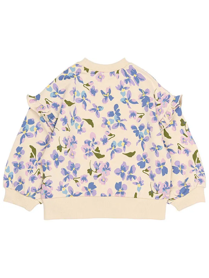 Bluza w kolorze fioletowo-beżowym