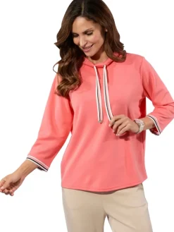 Bluza w kolorze koralowym