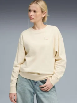 Bluza w kolorze kremowym