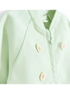 Bluza w kolorze zielonym