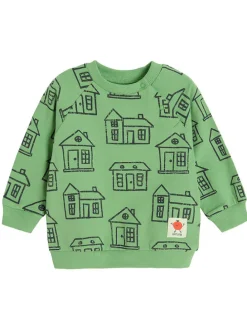 Bluza w kolorze zielonym