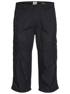 Bojówki - Regular fit - w kolorze granatowym