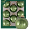 Bombki (8 szt.) w kolorze zielonym