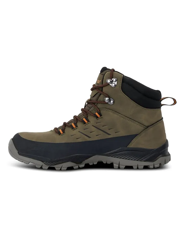 Botki trekkingowe "Blake" w kolorze khaki