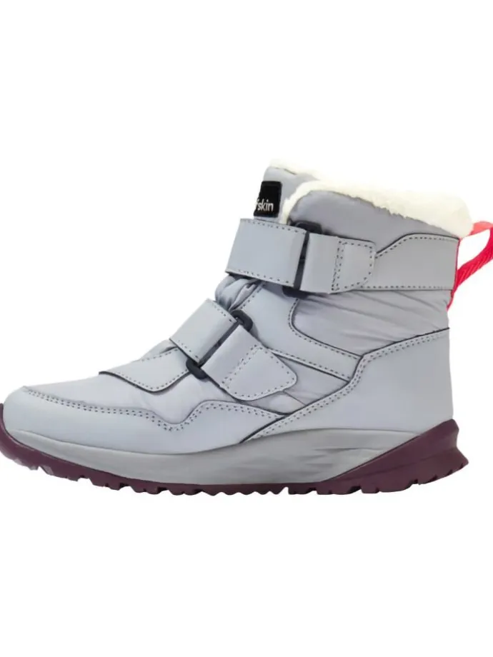 Botki zimowe "Polar Bear-g" w kolorze srebrnym