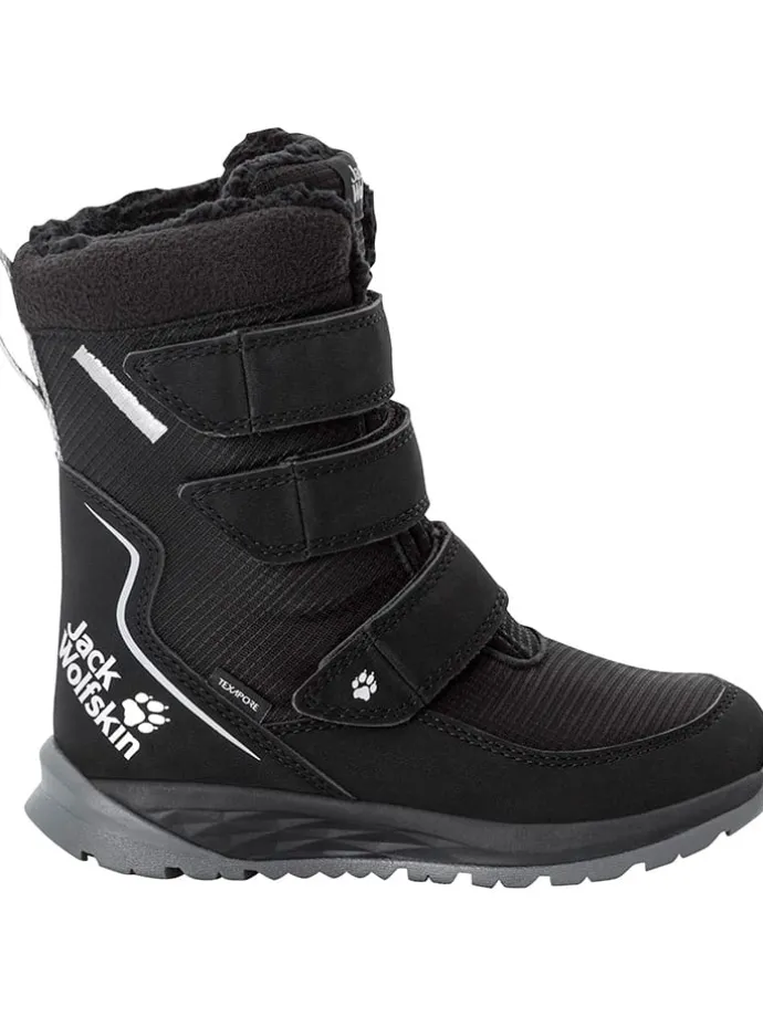 Botki zimowe "Polar" w kolorze czarnym