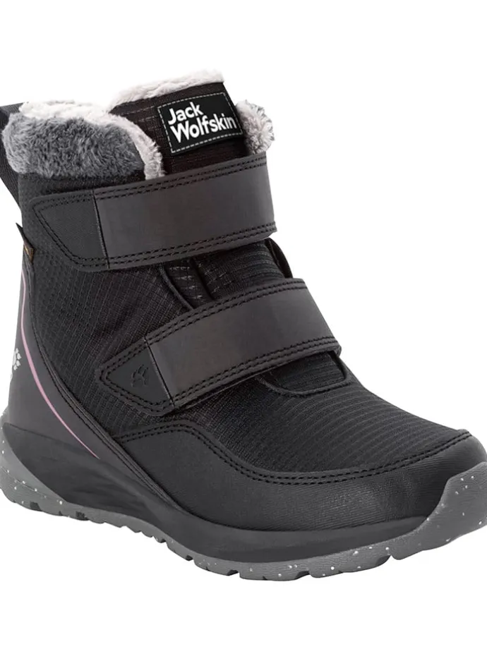 Botki zimowe "Polar" w kolorze czarnym