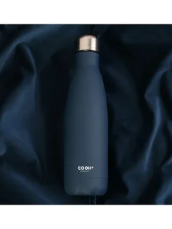 Butelka termiczna w kolorze niebieskim - 500 ml