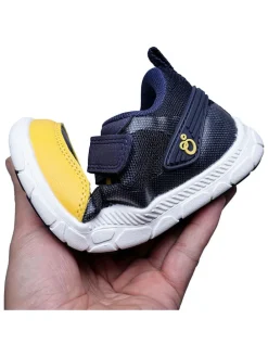 Buty barefoot w kolorze granatowo-żółtym