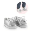 Buty "Corolle MC" w kolorze srebrnym dla lalek - 4+