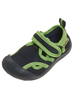 Buty kąpielowe w kolorze granatowo-zielonym