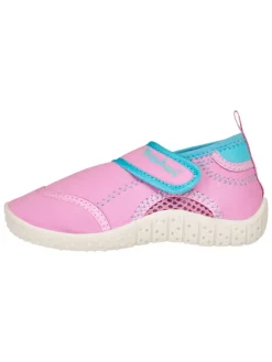 Buty kąpielowe w kolorze jasnoróżowo-błękitnym