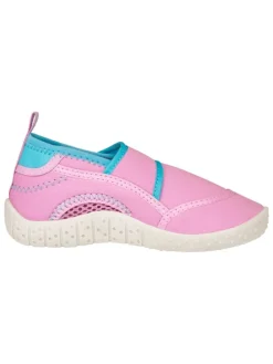 Buty kąpielowe w kolorze jasnoróżowo-błękitnym