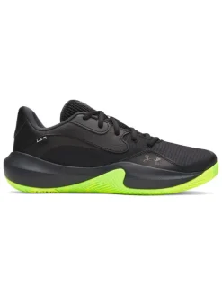 Buty "Lockdown 7" w kolorze czarno-jaskrawozielonym do koszykówki