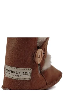 Buty niemowlęce w kolorze brązowym