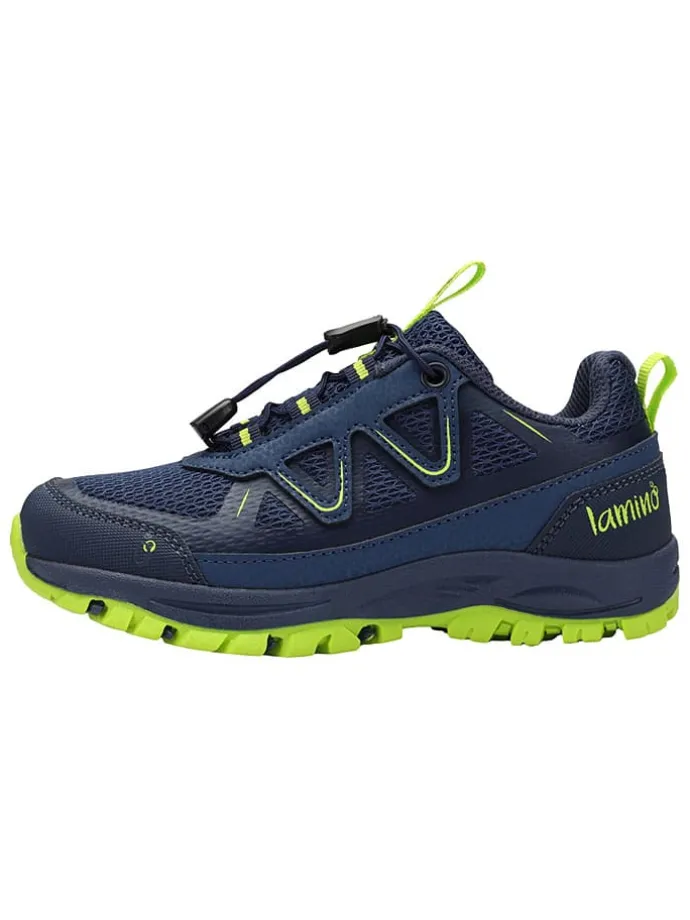 Buty outdoorowe w kolorze granatowo-zielonym
