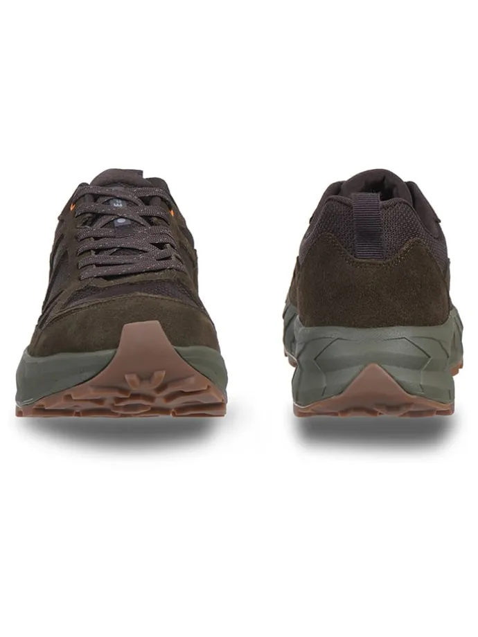 Buty trekkingowe "Anisi" w kolorze khaki
